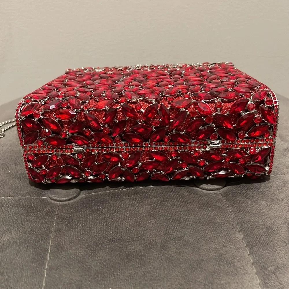 Ruby Red Clutch - Picture 5 of 10